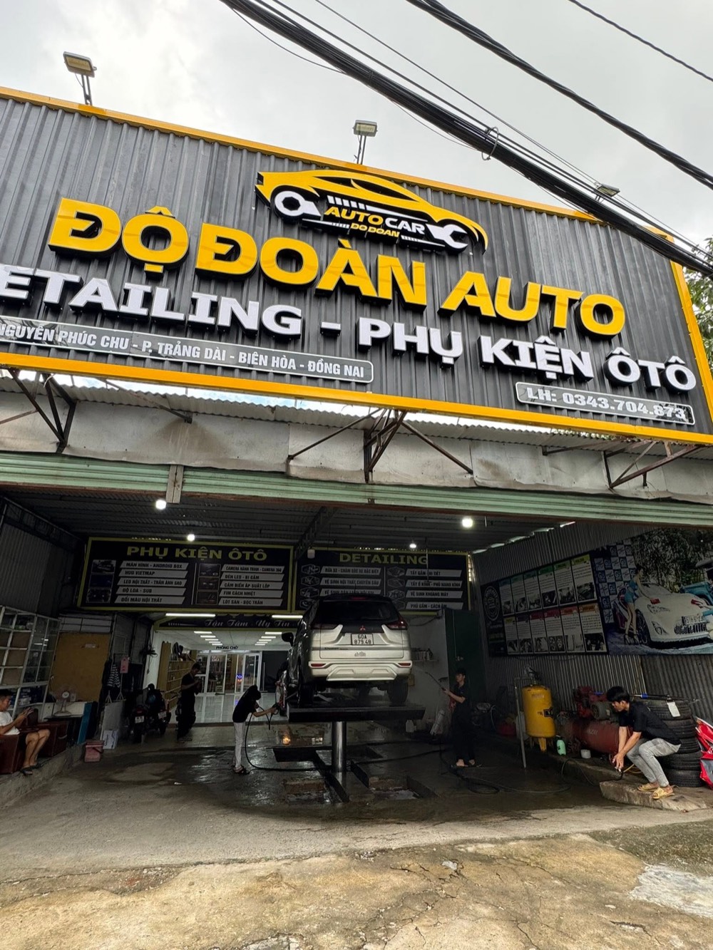 Khoang xưởng Độ Đoàn Auto tại Trảng Dài, Biên Hòa