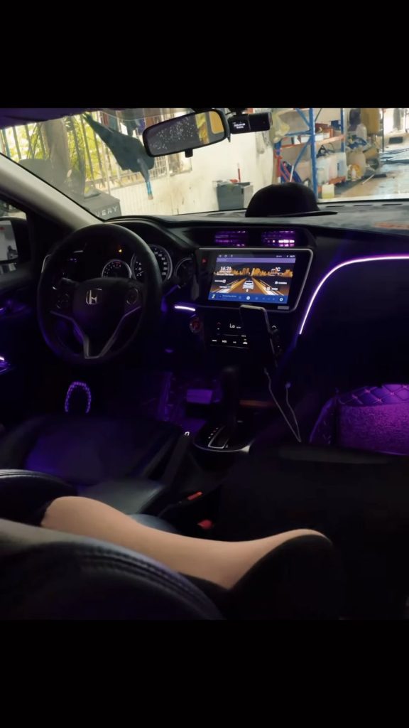 LED nội thất và LED gầm cho Honda City 2019
