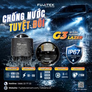 Bi gầm LED Lexzenz Fujitek G3 Lazer