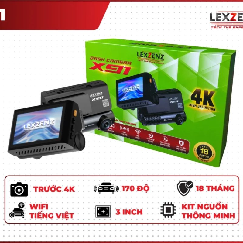 Camera hành trình Lexzenz X91